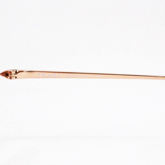 PRADA #38001 Gold & Pink Mirrored Aviator Sunglasses